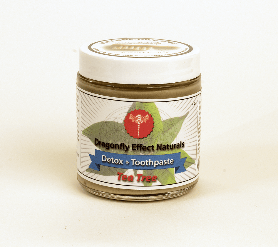 Dragonfly Effect Detox Toothpaste Tea Tree 4oz.  -UNAVAILABLE    