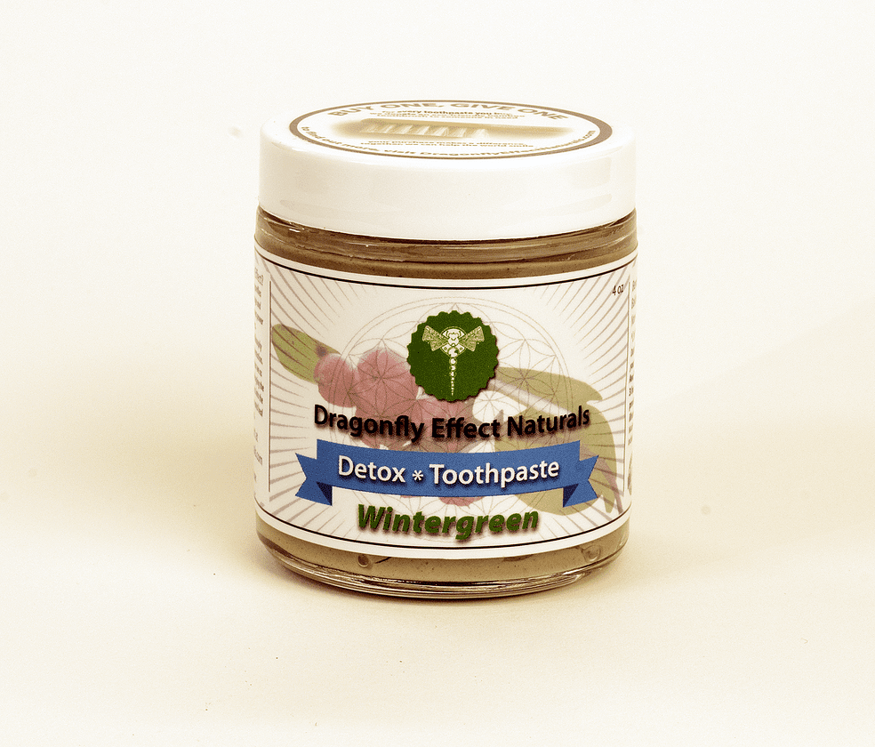 Dragonfly Effect Detox Toothpaste Wintergreen 4oz.-UNAVAILABLE