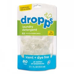 Dropps Laundry Detergent Pacs Fresh Scent 80ct