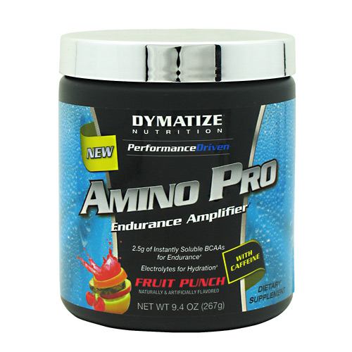 Dymatize Amino Pro w/ Caffeine Fruit Punch 30 servings