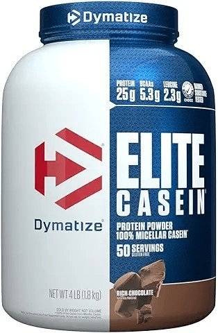 Dymatize Elite Casein RICH Chocolate 4 Lb
