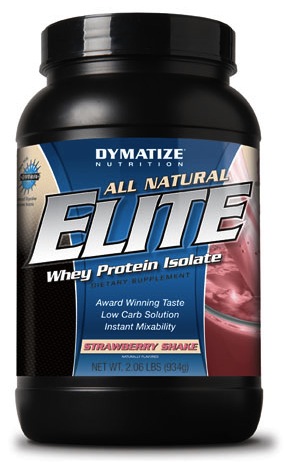 Temporary Unavailable Dymatize Elite Natural Protein Strawberry2 Lb