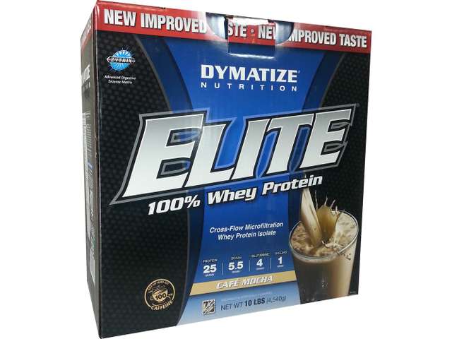 Dymatize Elite Whey Protein Mocha 10 Lb     TEMPORARILY UNAVAILABLE