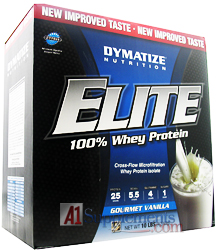 Dymatize Elite Whey Protein Vanilla 10 Lb     TEMPORARILY UNAVAILABLE
