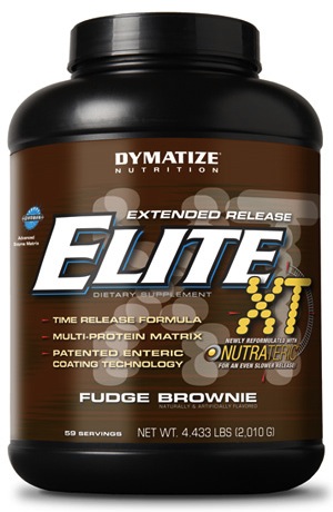 Dymatize Elite Xt Protein Fudge Brownie 4.4 (NEW FORMULA)  TEMPORARILY UNAVAILABLE