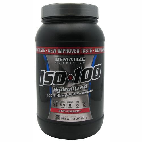 Dymatize Iso-100 Strawberry 1.6 Lb