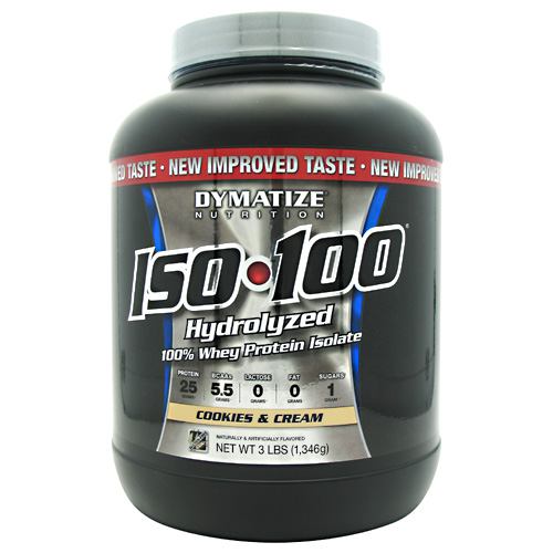 Dymatize Iso-100 Cookies & Cream 3 Lb