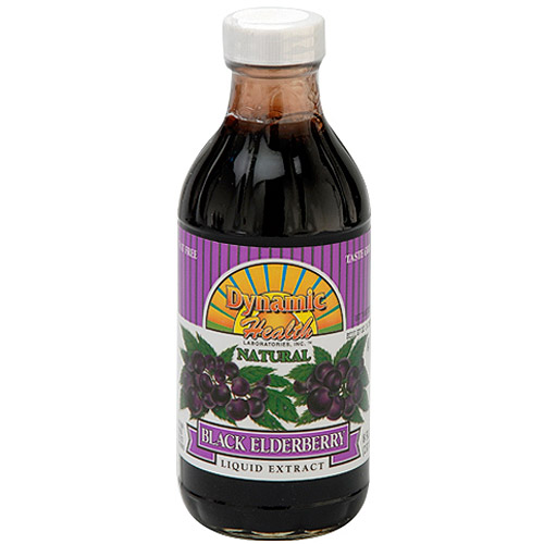 Dynamic Health Elderberry & Honey Tonic Concentrate, Liquid (Plastic Bottle) 8oz