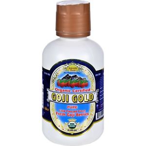 Dynamic Health Goji Gold Certified Organic, Liquid (Plastic Bottle) 16oz