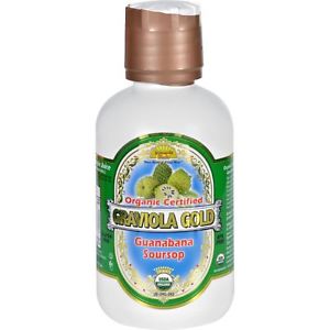 Dynamic Health Graviola Gold Certified Organic, Liquid (Plastic Bottle) 16oz-UNAVAILABLE