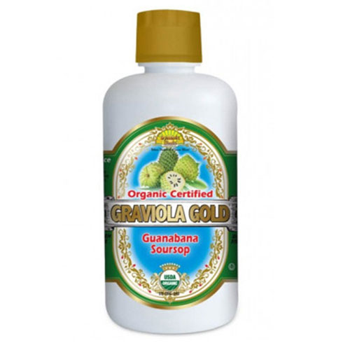 Dynamic Health Graviola Gold Certified Organic, Liquid (Plastic Bottle) 32oz-UNAVAILABLE