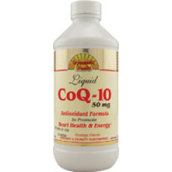 Dynamic Health Liquid CoQ-10, Liquid, Orange (Plastic Bottle) 100mg 8oz