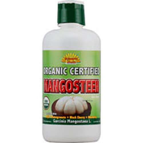 Dynamic Health Mangosteen Juice Blend Certified Organic, Liquid (Plastic Bottle) 33.8oz