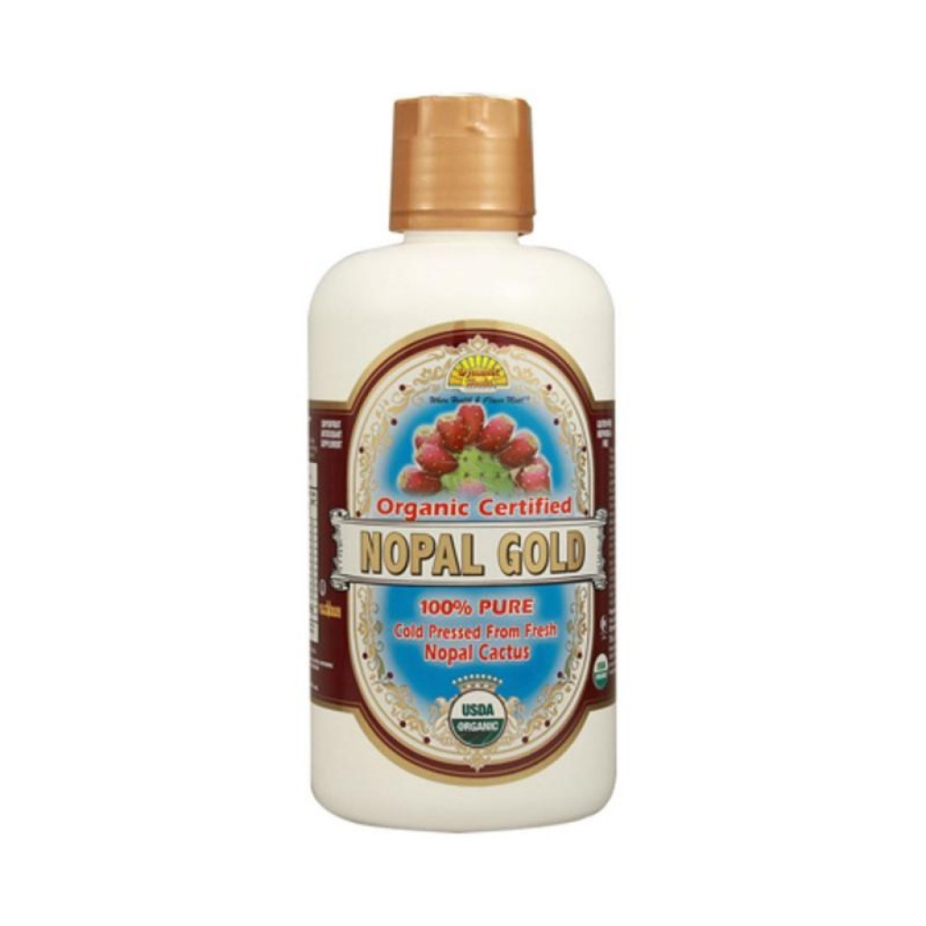 Dynamic Health Nopal Gold Certified Organic, Liquid (Plastic Bottle) 32oz
