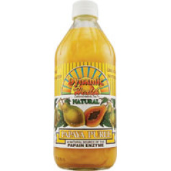 Dynamic Health Papaya Puree Certified Organic Glass, Liquid (Glass Bottle) 16oz