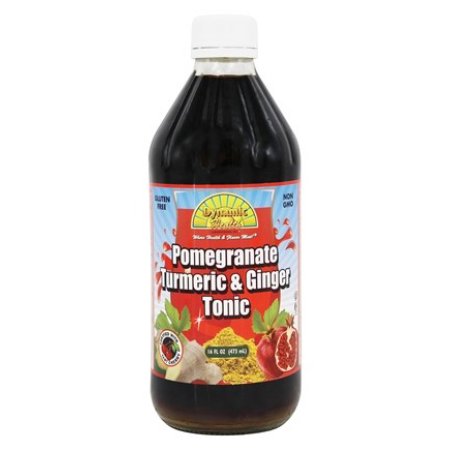 Dynamic Health Pomegranate, Turmeric & Ginger Tonic, Liquid (Plastic Bottle) 16oz
