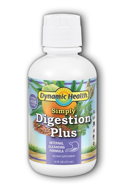 Dynamic Health Simply Digestion Plus, Liquid, Anise (Plastic Bottle) 16oz    TEMPORARILY UNAVAILABLE