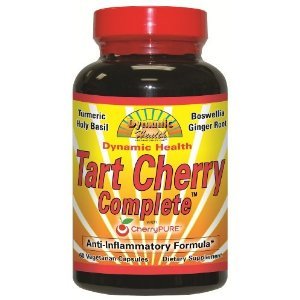 Dynamic Health Tart Cherry Complete with CherryPURE, Veg Cap (Plastic Bottle) 60ct