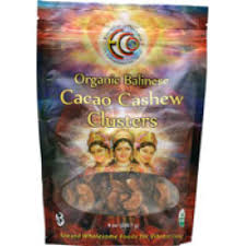 Earth Circle - 100% Organic Cacao Clusters; Cashew 8 OZ-OUT OF STOCK