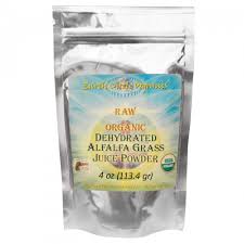Earth Circle - Juice Powder; Alfalfa Grass 4 OZ