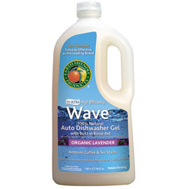 Earth Friendly Wave Auto-Dishwashing Gel Lavender 40 oz