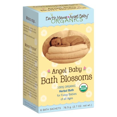 Earth Mama Angel Baby Anglbaby Bathblossoms Box 6Pkt