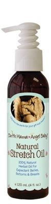 Earth Mama Angel Baby Natural Stretch Oil 4 Oz