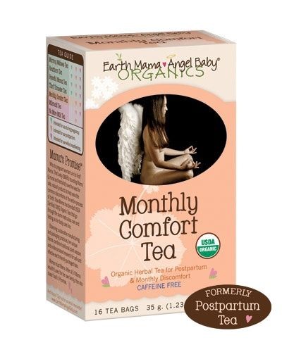 Earth Mama Angel Baby Organic Monthlycomfort Tea 16 Bag