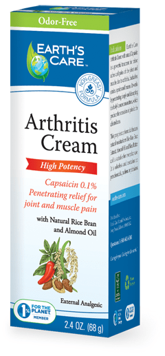 Earth's Care Arthritis Cream  2.5 oz