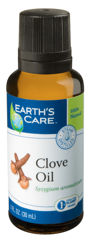 Earth's Care Clove Oil 100% Pure & Natural  1 oz