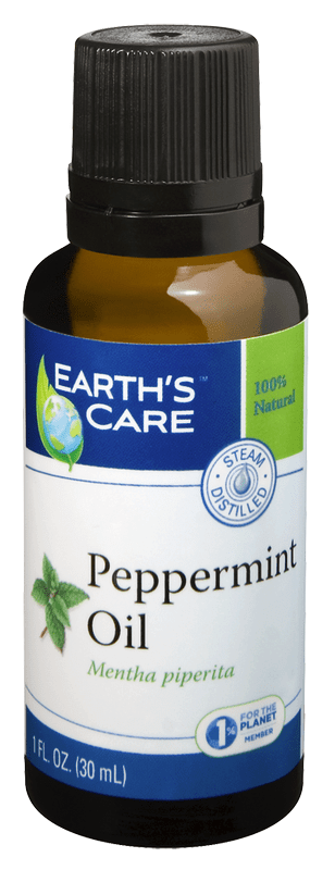 Earth's Care Peppermint Oil 100% Pure & Natural  1 oz