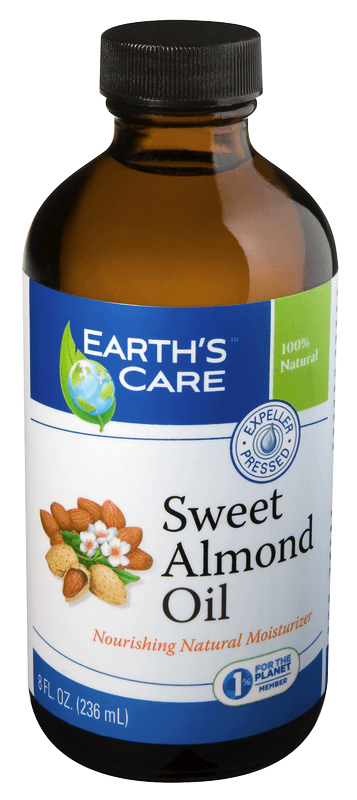 Earth's Care Sweet Almond Oil 100% Pure & Natural  8 oz