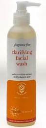 Earth Science Fragrance Free Clarifying Facial Wash 8 OZ