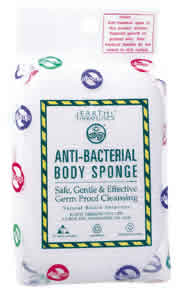 Earth Therapeutics Anti-Bacterial Body Sponge 1 UNIT-TEMP OUT OF STOCK