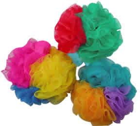 Earth Therapeutics Flower Power Hydro Body Sponge w/Hand Strap 1 PC