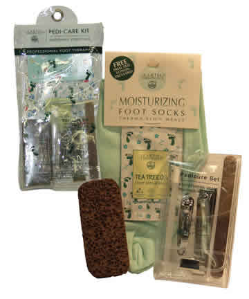 Earth Therapeutics Pedi-Care Kit Grooming Essentials 3 PC