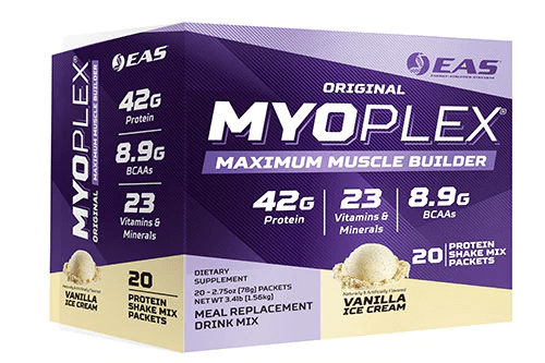 EAS - MYOPLEX Shake Mix Packets Vanilla 20 Packs