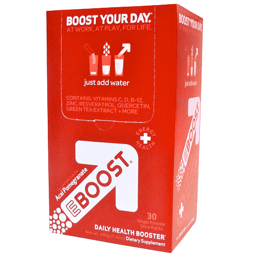 Eboost - Acai Pomegranate Natural Energy Booster 30 Packets