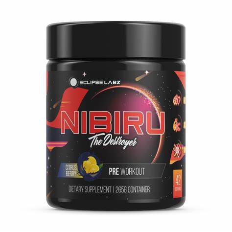 Eclipse Labz Nibiru The Destroyer Pre-Workout Citrus Berry 42 Servings