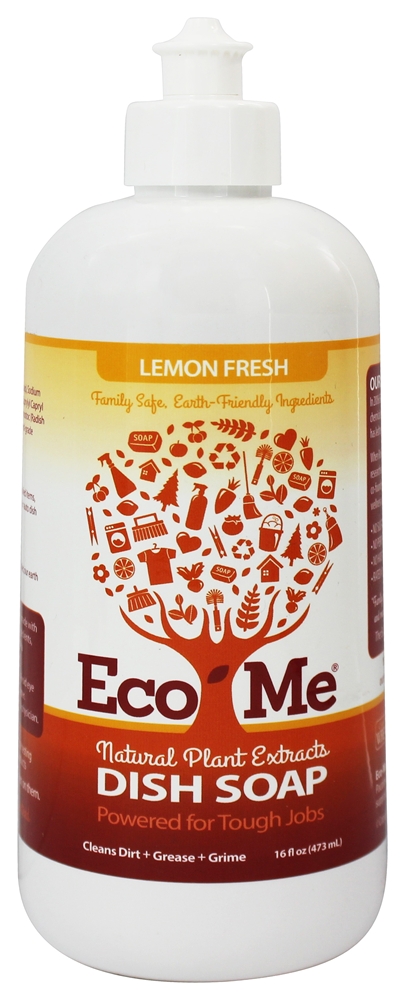 Eco Me - Dish Soap Lemon Fresh 16 oz-TEMP OUT OF STOCK