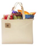 Ecobag Book Tote 16x15.5 Recycled Cotton Blank Canvas 1 bag