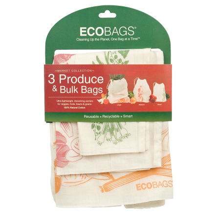 Ecobag Bulk Sack Produce Bag Market Collection Set 3 set