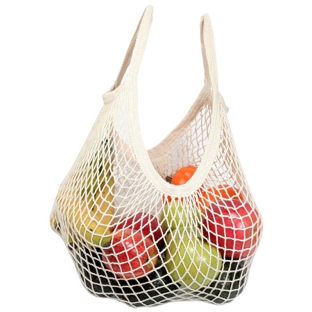 Ecobag String Bag Tote Handle Natural Cotton Natural 1 bag-OUT OF STOCK