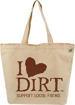Ecobag Tote Farmers I Love Dirt