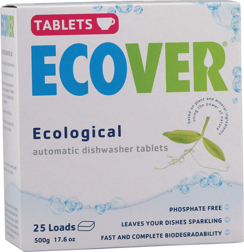 Ecover - Auto Dishwashing Tablets 18 OZ/25 Tablets     TEMPORARILY UNAVAILABLE
