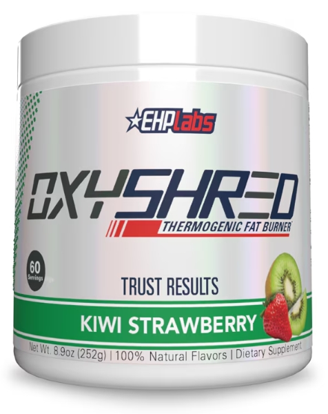 EHP LABS Oxyshred Thermogenic Fat Burner Kiwi Strawberry Flavor 60 Servings