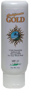 Eidon - Gold Sunscreen SPF25 4 oz