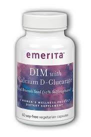 Emerita DIM Formula with Calcium D-Glucarate 60 capsule