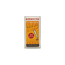 Emerita Oganic Cotton Super Plus Tampons 14 ct