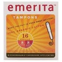 Emerita Organic Cotton Multipack Tampons 32 ct-OUT OF STOCK
